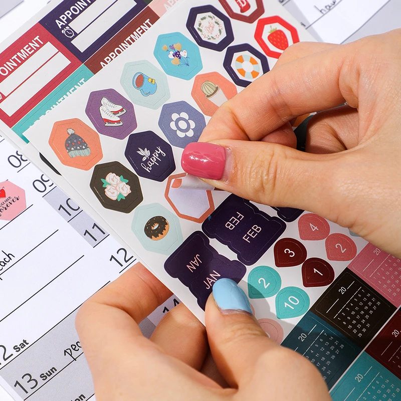 2026 calendário ano inteiro versão em inglês calendário de parede criativo simples planejador presentes de natal agenda planejador