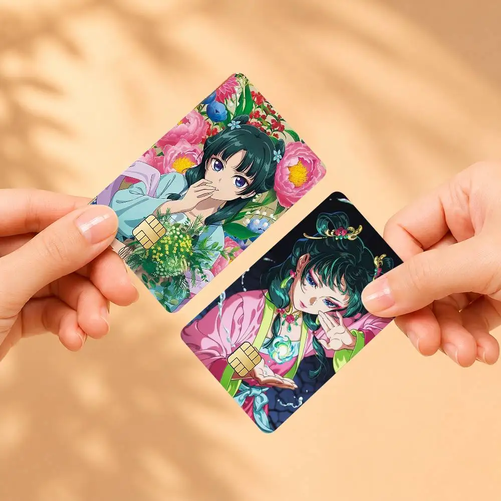 The Apothecary Diaries Maomao Sticker Film Tape Skin for Credit Card Debit Card Waterproof Stickers