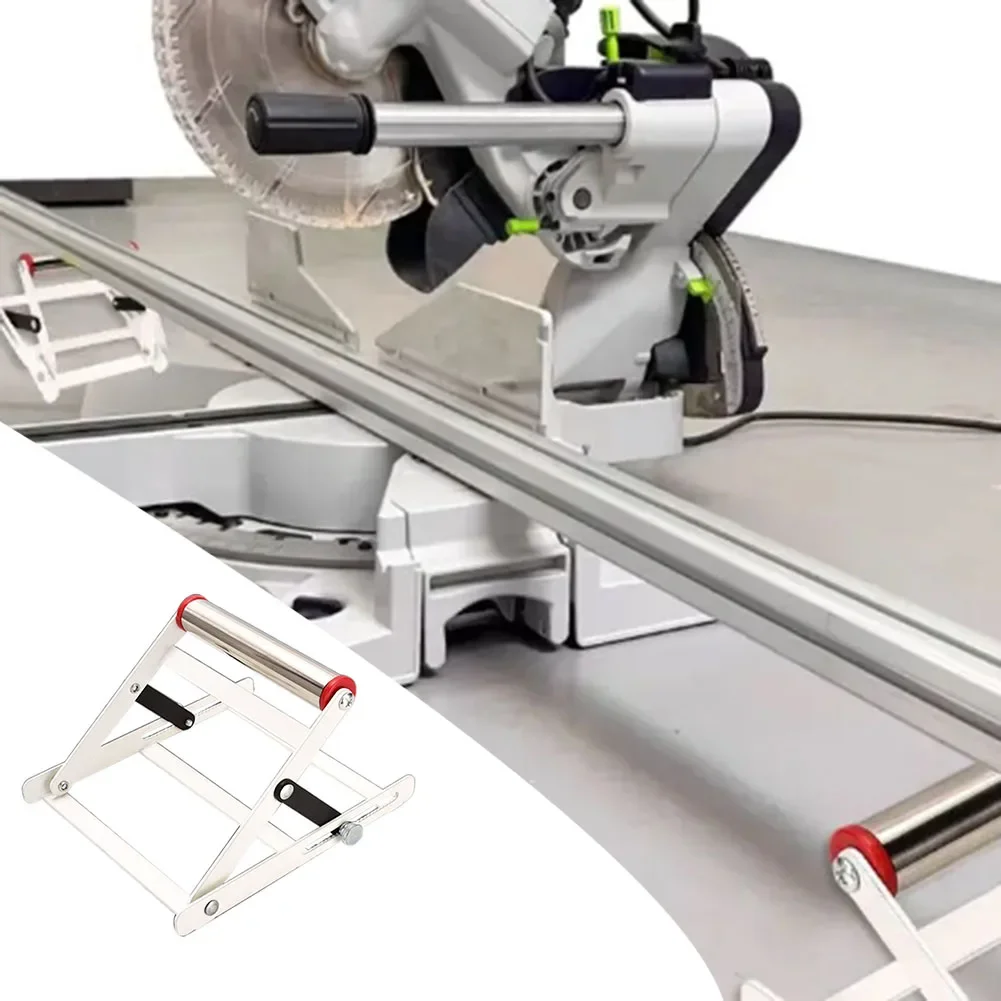 Workbench Support Bracket 2 Pcs Adjustable Cutting Machine Support Frame Foldable For 55~135MM Lift Table Stand