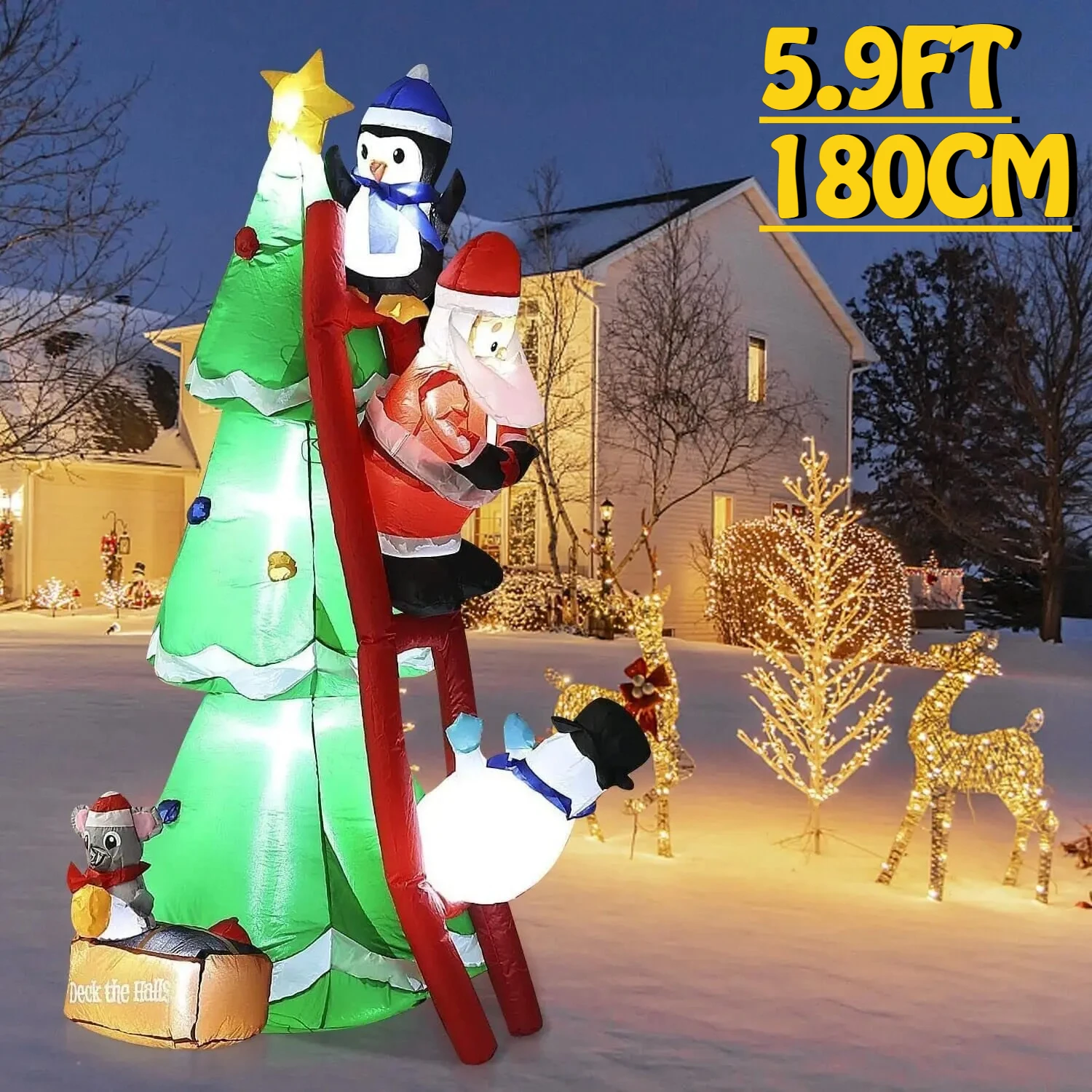 Echelle-gonflable-de-pingouin-bonhomme-de-neige-59-pieds-decorations-de-noel-lumieres-d'ornements-decoration-exterieure-jouets-de-fete-de-vacances
