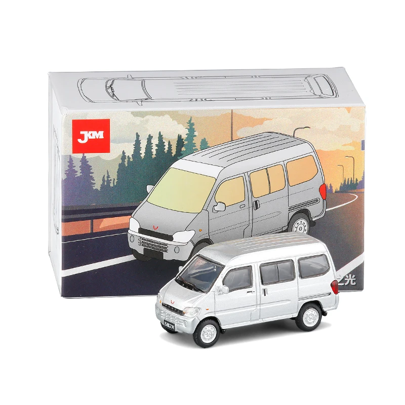 JKM 1/64 SGM WuLing Model Car Alloy Diecast Toys Classic Super Racing Car Vehicle For Gifts