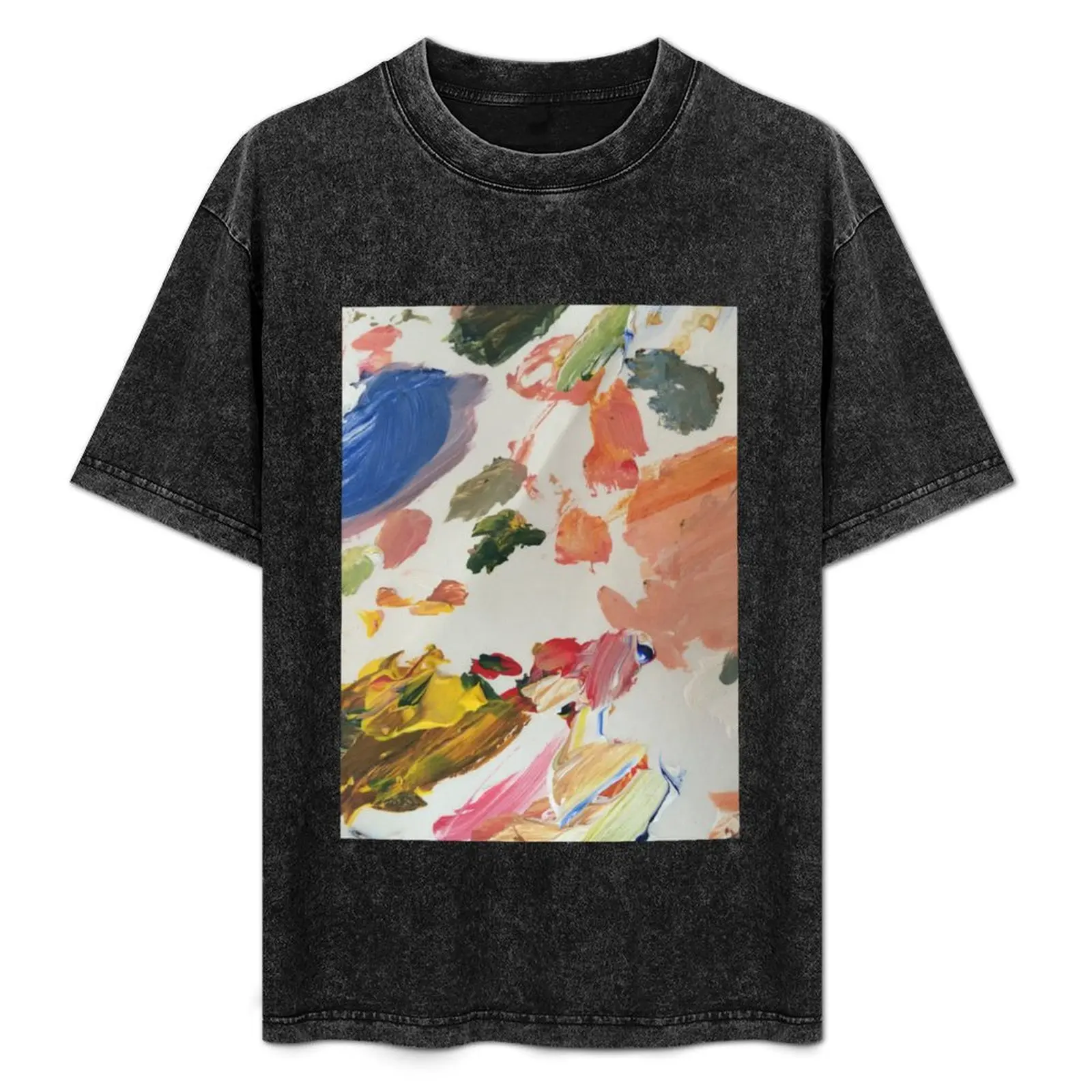 

paint palette T-Shirt shirts graphic tees vintage t shirts oversizeds mens graphic t-shirts funny