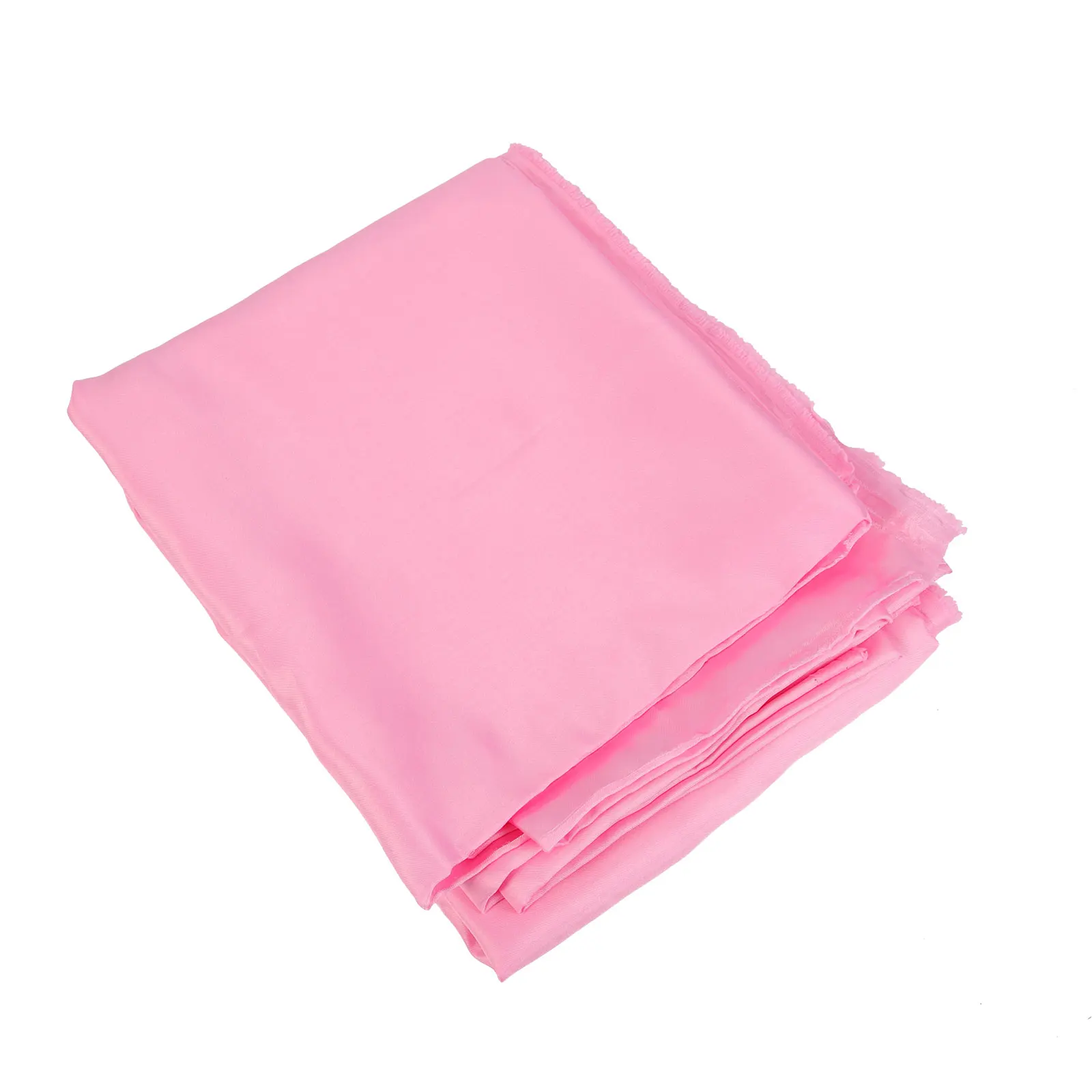 

Charming Pink Satin Cloth Dress Polyester Fabric Diy Supplies Handcrafted Clothing Material