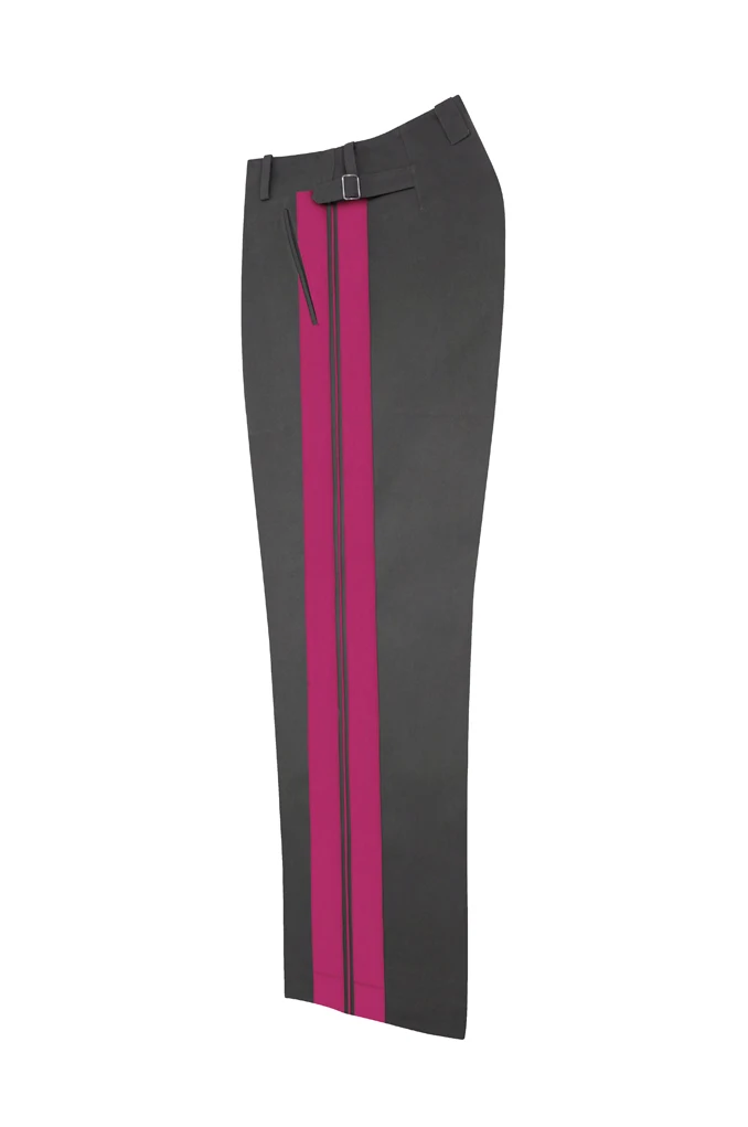 GUDB-113 WW2 Heer General Staff Stone Grey Gabardine Straight Trousers