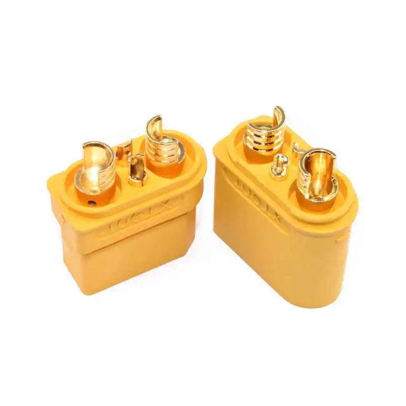 1 Stück XT90I Modell Hochstrom-Stecker für Luftfahrt-Lithiumbatterien mit Signalstift für Pflanzenschutzmaschinen Xt90i 2+2 – Detail 4