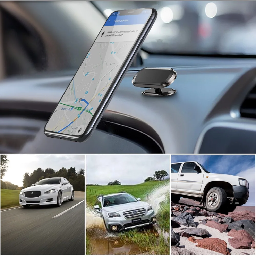 696 suporte magnético do telefone do carro painel suporte do telefone móvel rotação de 360 graus para navegação multi-funcional escritório em casa