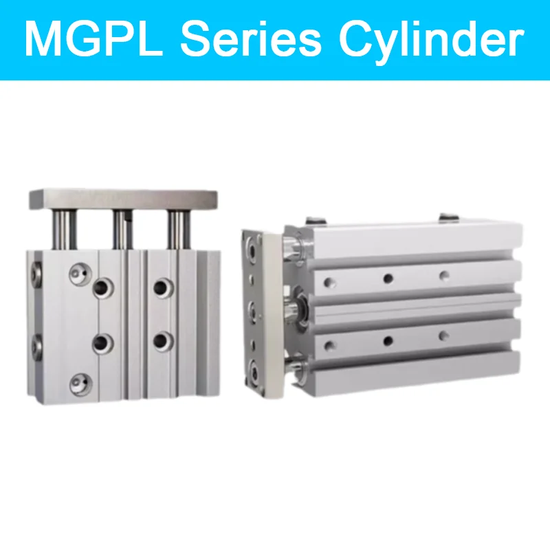 MGPL  Pneumatic Compact Guide Cylinder MGPL12/16/20/25/32/40/50/63/80 Stroke 10-400MM