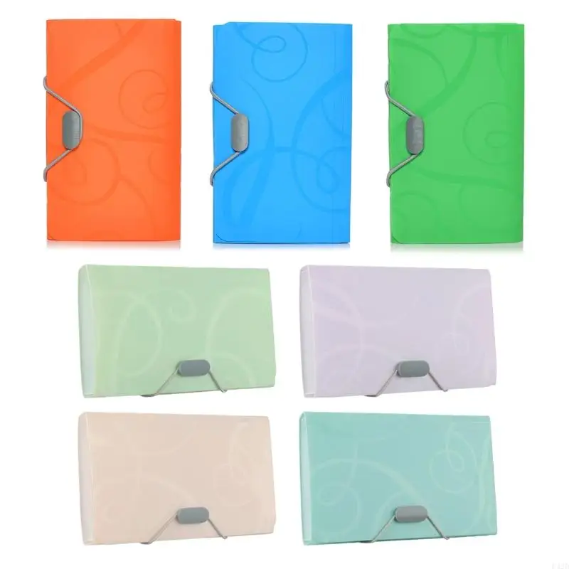 

F42D B6 Multi-Layer Document Organiser Expanding File Folder with Elastic Closure Accordions File Organiser Sorting Folder