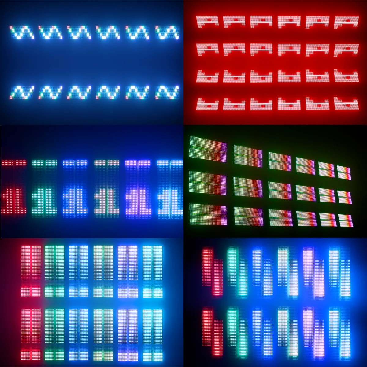 Luce stroboscopica da 200 W LED RGBW 4in1 Partizione DJ DMX Super Bright Dj Wash Bar Strobe Effetti di illuminazione scenica