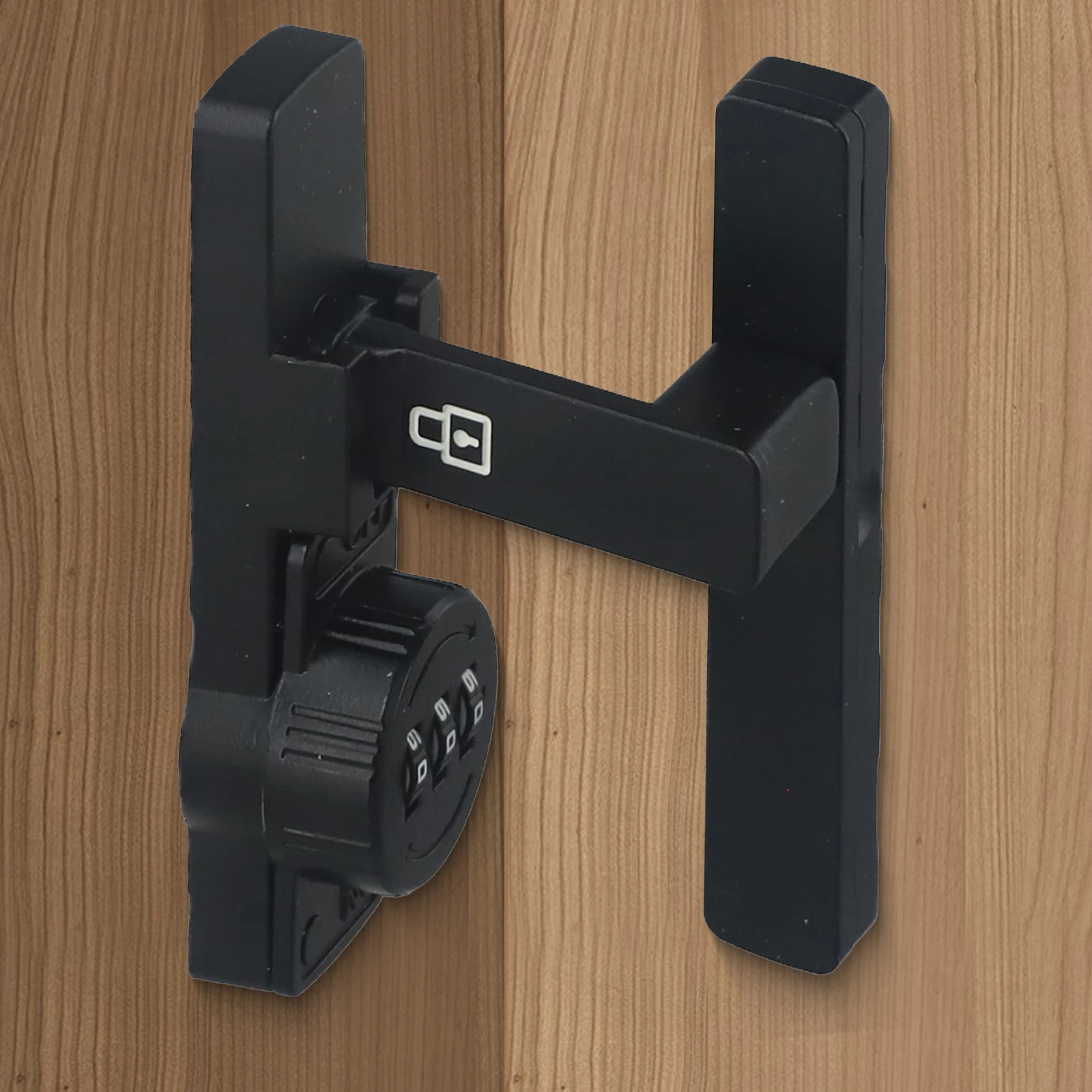

Secure Your Home Degrees Sliding Door Lock Interior Door Bolt Easy Installation Keyless Entry Matte Black Finish