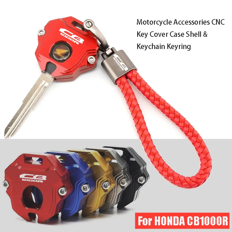 

New Fit For HONDA CB1000R CB 1000 R CB1000 honda cb1000r Motorcycle Accessories CNC Key Cover Case Shell & Keyring Keychain