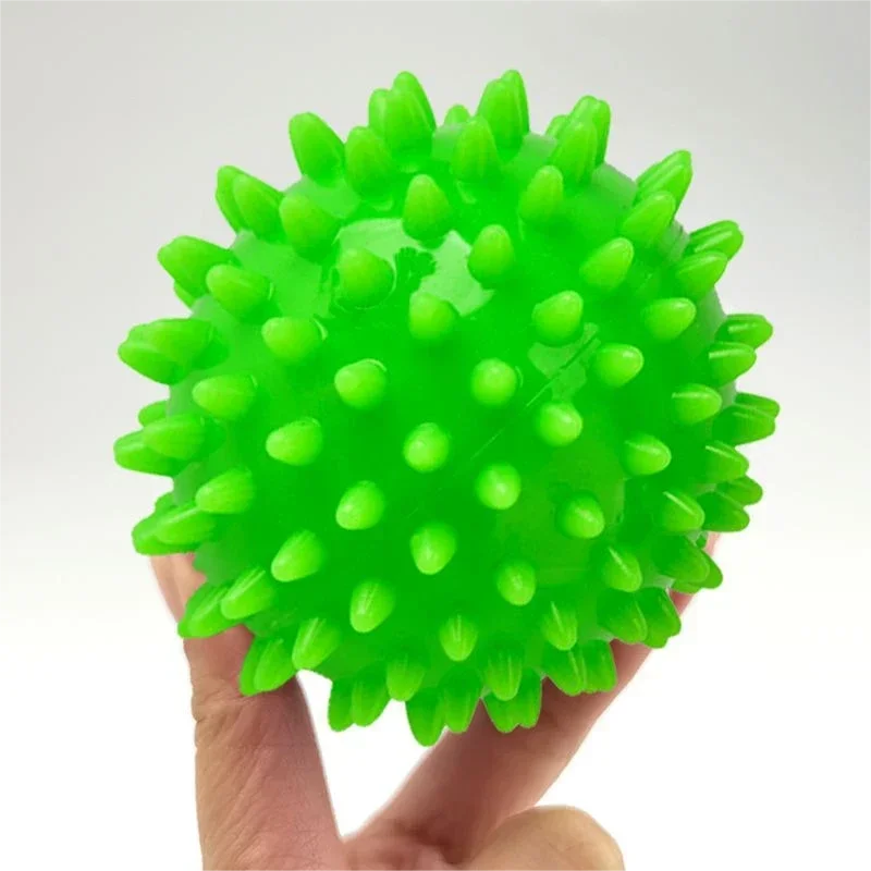 Piłka jeżowa 6cm Piłka do masażu jogi Fitness Fascia Ball Grip Ball Masaż stóp Relaks Kick Ball