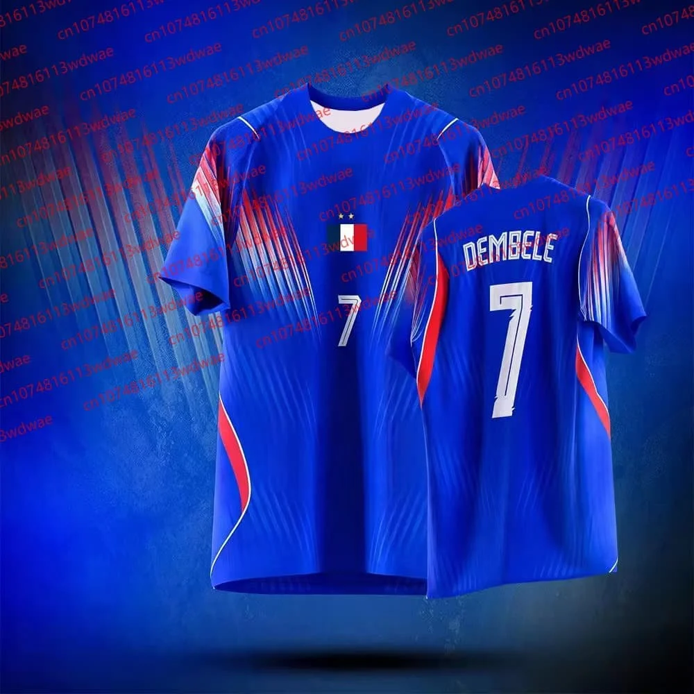 Sport Outfit Adult Male French Style Short Sleeve Top Breathable T-Shirt For Training Wear