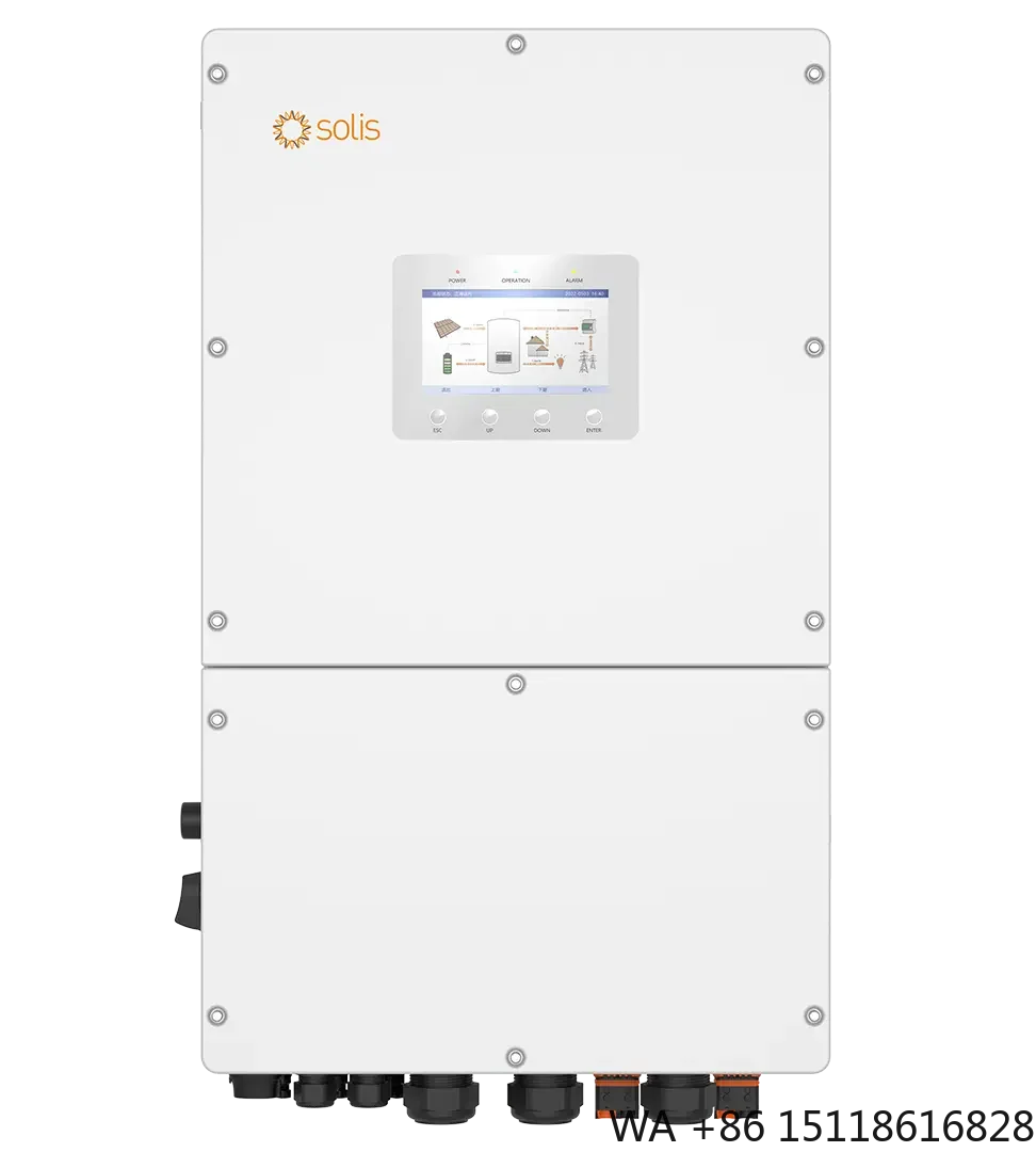 Hybrid Solar Inverter S6-EH3P(29.9-50)K-H Solis 30kW 40kW 50kW 3phase 50/60Hz