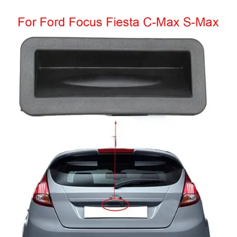 자동차 뒷문 부츠 스위치 자동차 뒷 트렁크 뚜껑 뒷문 핸들 포드 포커스 C-Max S-Max Mondeo Transit 용 자동차 인테리어 부츠 핸들