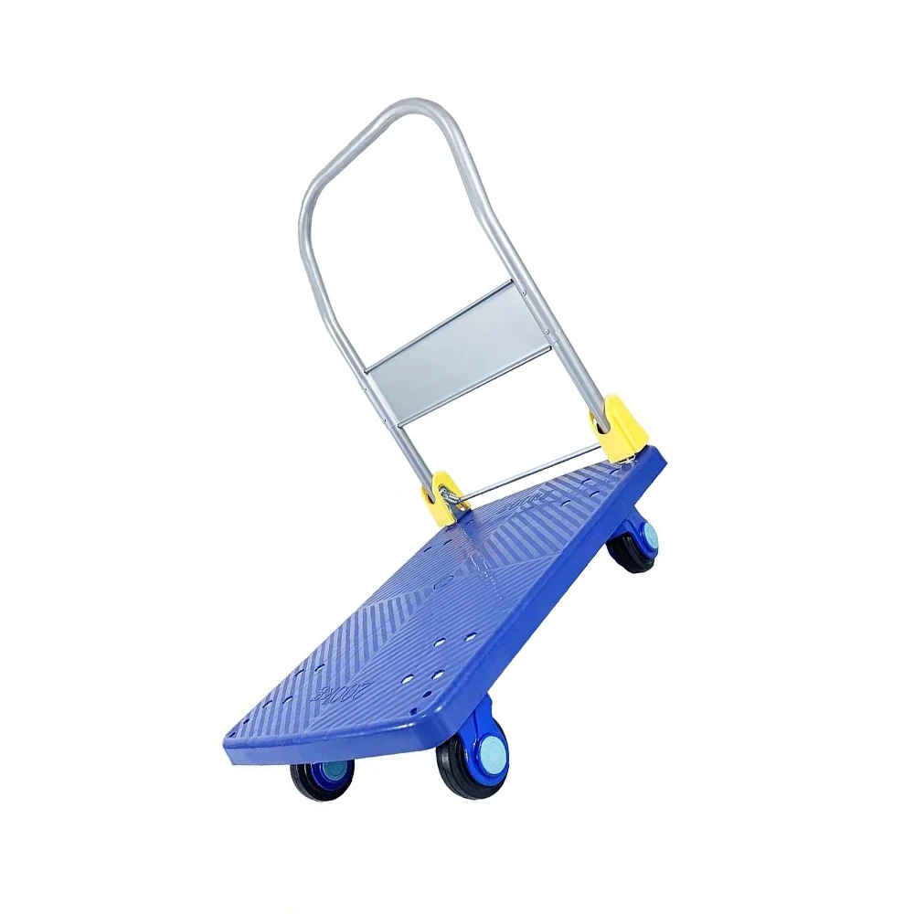 Folding & Rolling Flatbed Cart for Loading , Easy Assemble