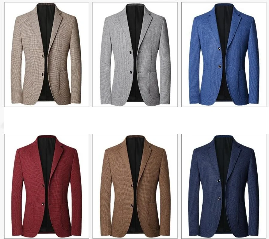 

Men Casual Blazers Jackets Business Suits Coats Male Four seasons Slim Fit Blazers Suits Coats Mens Clothing