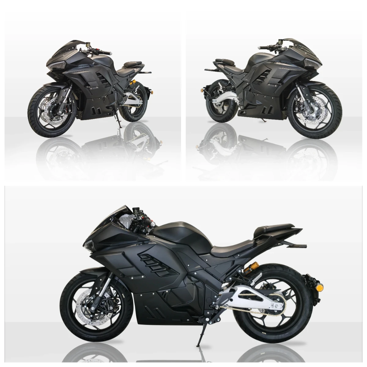 

Motorcycle Central Chain Motor 4000w Power 72v120ah Lithiun 240km Range Electric Motorcycle