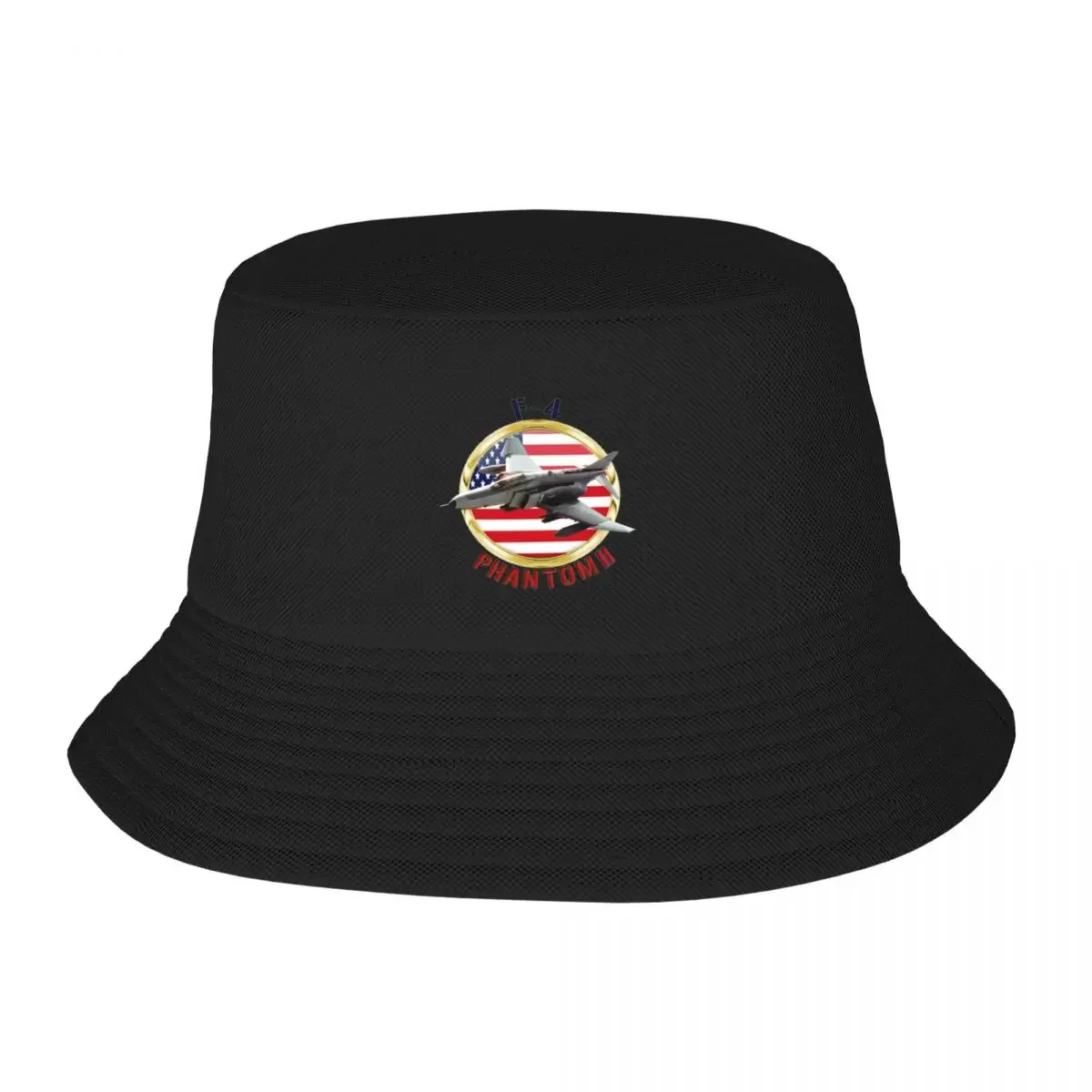 

F-4 Phantom II USAF Bucket Hat Beach Outing Luxury Man Hat Snapback Cap Mens Women's