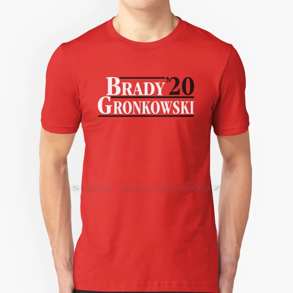 Brady X Gronkowski 2020 100% Cotton T Shirt Tom Rob Gronkowski Tampa Bay Brady Bucs Gronkowski Bucs Buccaneers Football Pats