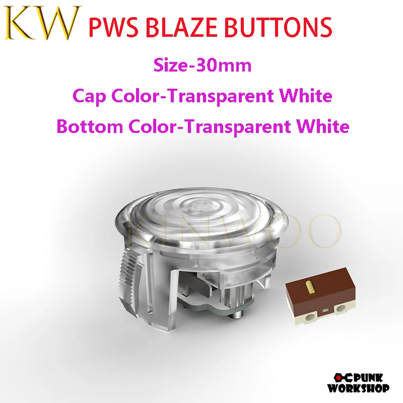 Punk Workshop Original PWS Blaze Button With Mute Microswitch For