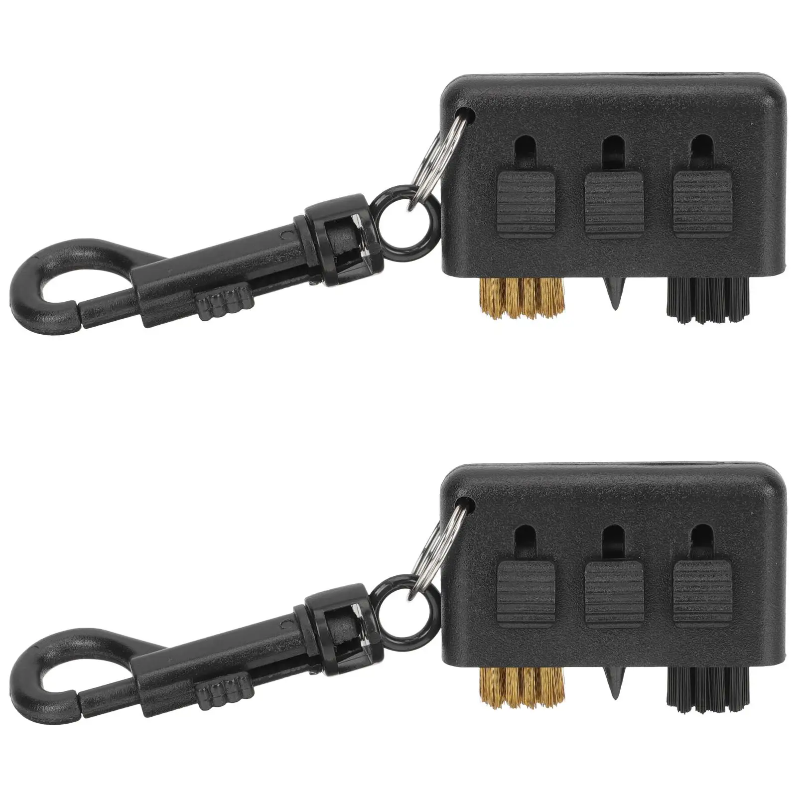 

2 Pcs Shoes Accessories Detergent Cleaning Cleaner Sneakers Kit Plastic Club Head Child