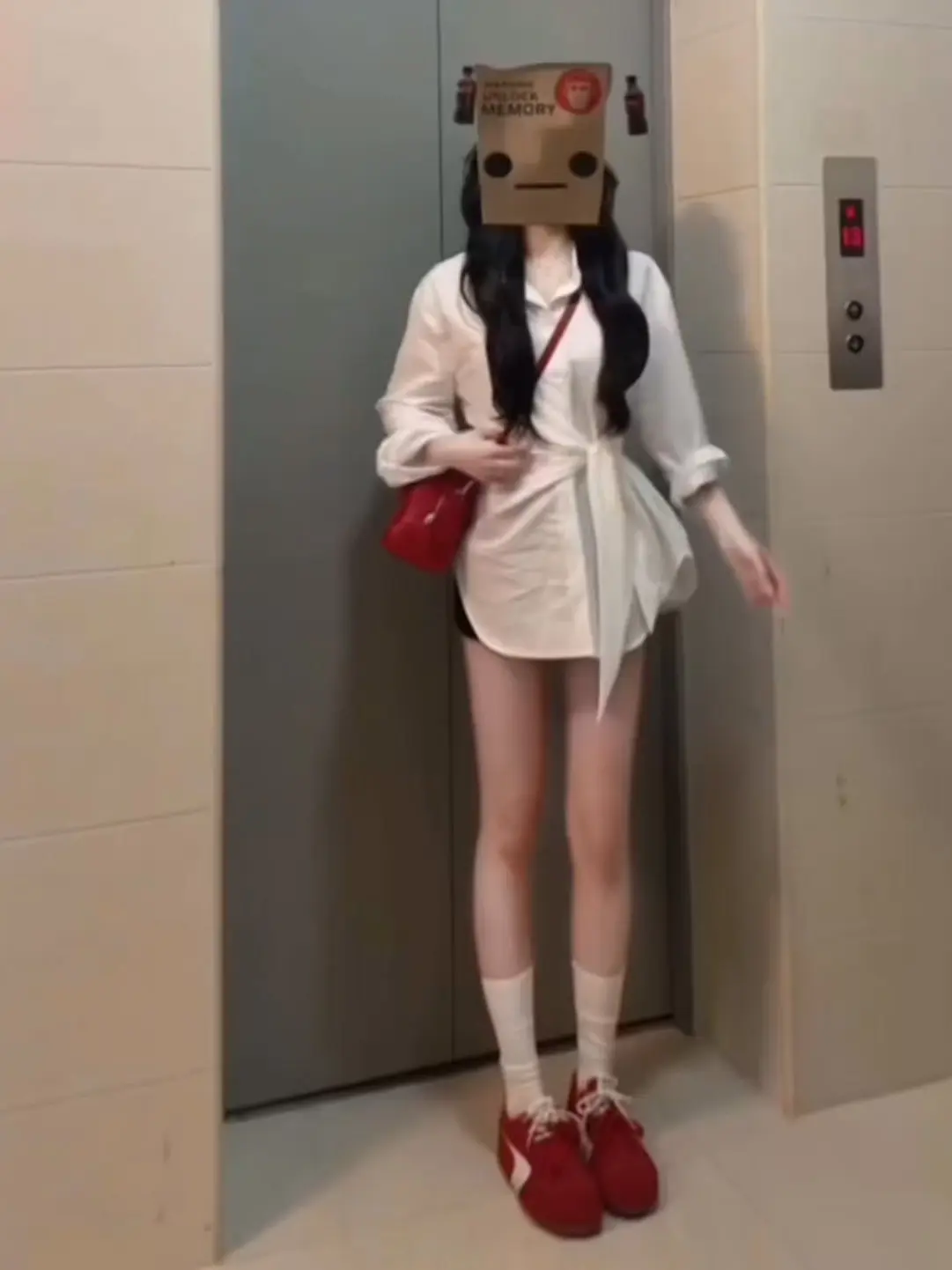 

Корейский модный женский топ с длинным рукавом, повседневный, с поясом, приталенный, весна 2026, дизайнерский, для офиса, из полиэстера