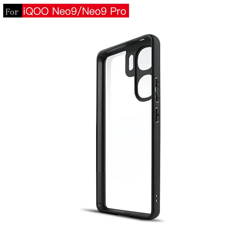 Transparent Case For Vivo iQOO Neo 9S Pro Case Bumper Soft TPU Full Back Cover Vivo iQOO Neo9S Pro Case For Vivo iQOO Neo 9S Pro