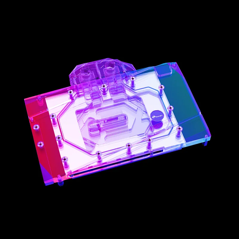 

Водяной охладитель Bykski для INNO3D Geforce RTX 4090 ICHILL, охлаждающий блок видеокарты, полная крышка, N-ICH4090-X