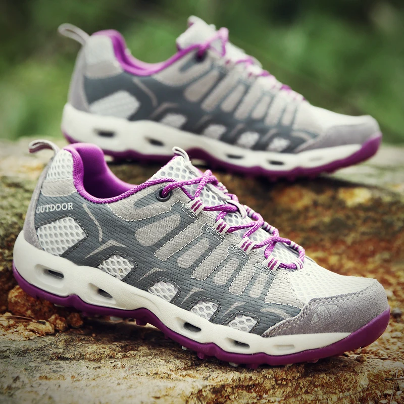 

Men's Carbon Plate Trail Hiking Sneakers Lightweight Cushioning Breathable Mesh Outdoor Sports Shoes