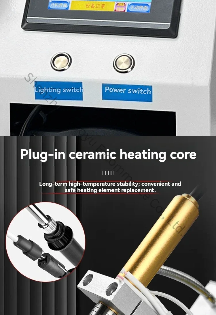 

Excellent Electric Soldering Machine Semi Automatic Welding Machine For USB Micro Lightning Type C Connectors Soldering Station