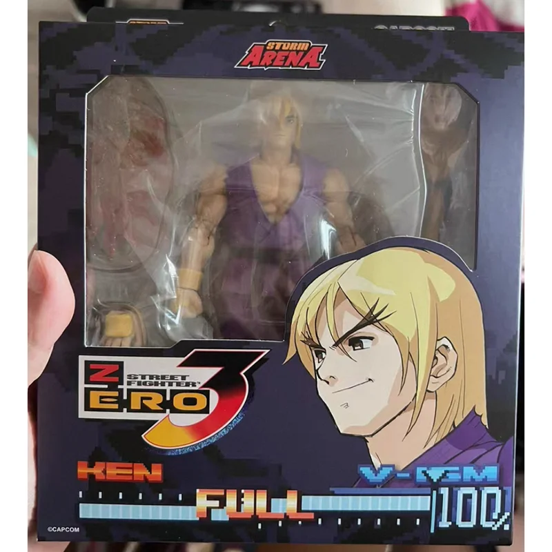 100% Original Storm Collectibles WF2025 Street Fighter Zero 3 Ken Ryu Masters Storm Arena 1/12 Versión Limitada En Stock Figura de Colección Regalos