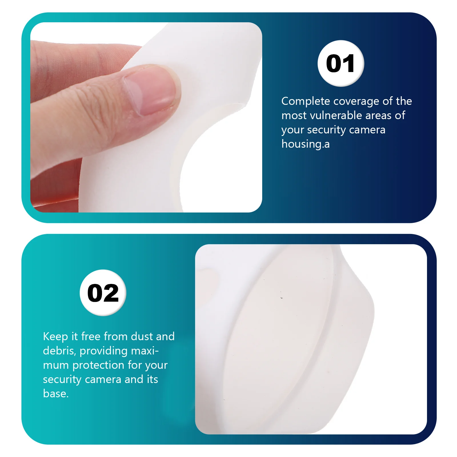 

Camera Rain Cover Outdoor Security Camera Waterproof Dustproof Sunshade Protection Case For Nest Compatible Weatherproof Housing