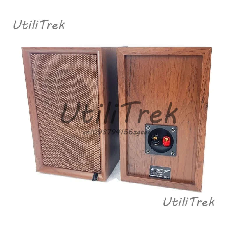 

10 Вт-50 Вт, 4 Ом, 90 дБ четырехдюймовый пассивный динамик в британском стиле ретро/книжная полка, передний динамик усилителя объемного звучания, вход XLR