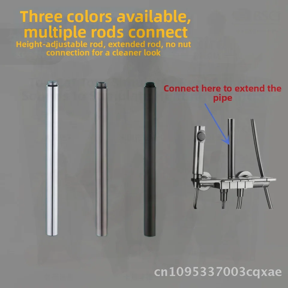 asta-di-prolunga-per-doccia-grigio-metallo-pistola-nera-30-cm-in-acciaio-inossidabile-elegante-soffione-doccia-moderno-e-minimalista