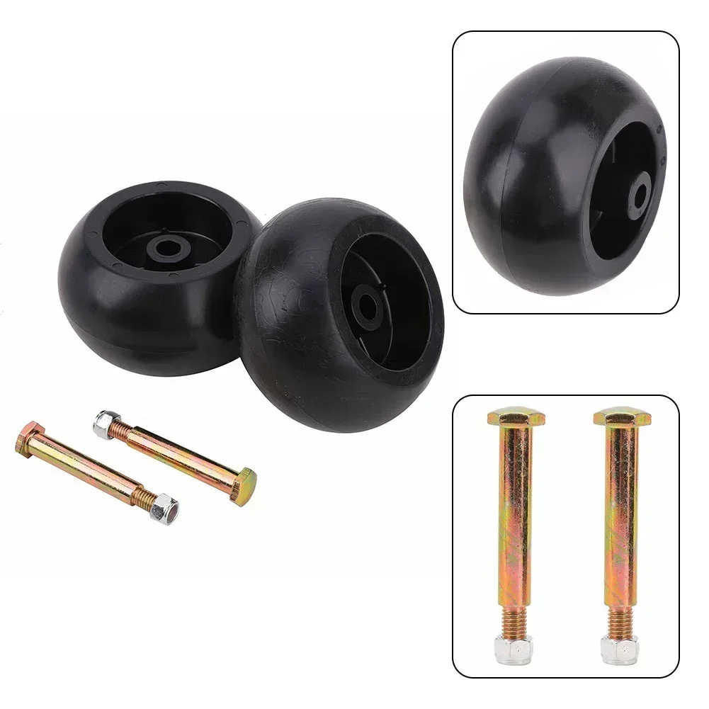 Imagem -05 - Kit de Parafusos de Eixo e Rodas de Deck de Polegadas Peças para Hustler para Passeio em Cortadores Ferramenta Elétrica de Jardim Substituição de Reposição Preta