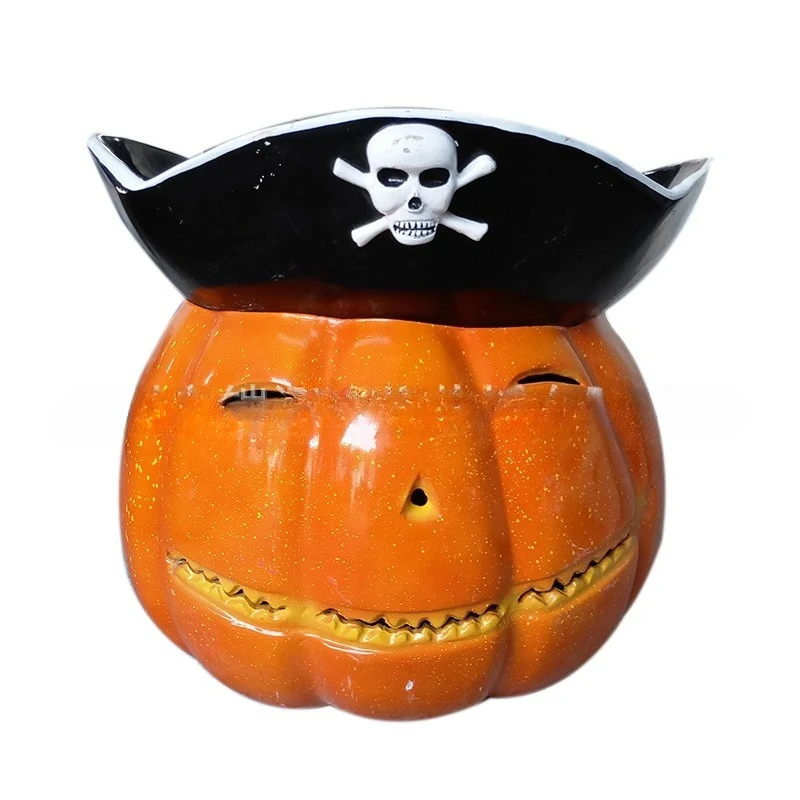 

Foam Sculpture Halloween Decorative Props Large Pumpkin Model