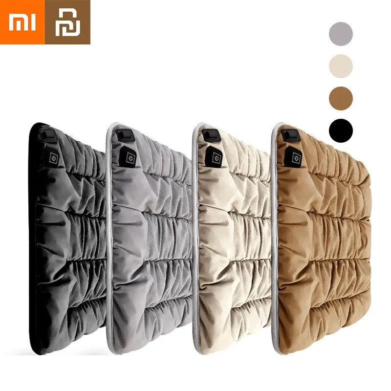  Xiaomi Youpin Car Heated Cushion Seat Warm Massage Cushion Graphene Fast Heating Low Consumption Cushion Household Products 