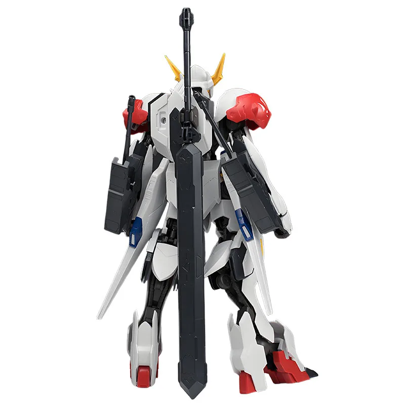 Bandai KIT MODEL Asli GUNDAM MEKANIK PENUH Gundam Barbatos Lupus 1/100 Figur Anime Model Perakitan Mainan Hadiah Model untuk Anak Laki-laki