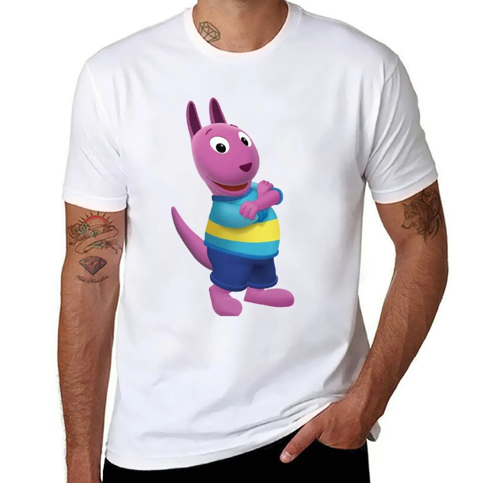 

austin backyardigans T-Shirt Plus Size Quick Dry Sports Tee