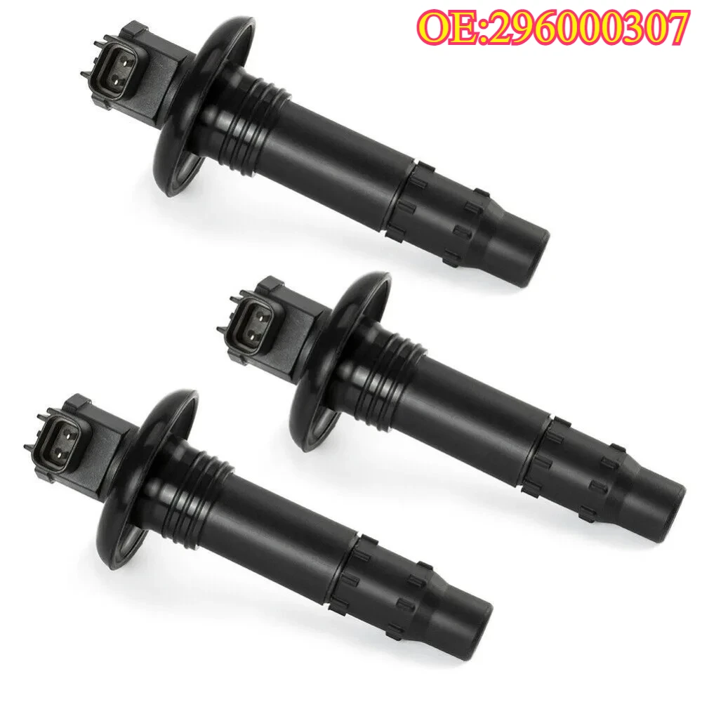 

High quality New For 1/3PCS 296000307 Ignition Coil Stick Spark RXP GTX RXT GTR 130 155 185 215 255 260