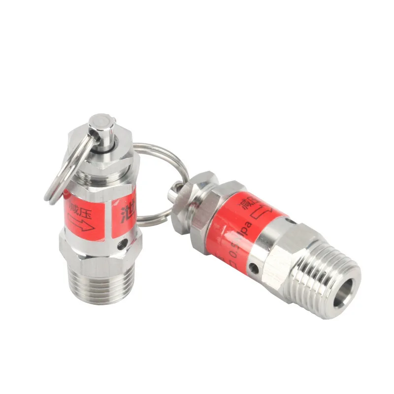 

Клапан сброса давления из нержавеющей стали 304, автоматическая скороварка с разгрузочной пружиной, ручной выпускной клапан