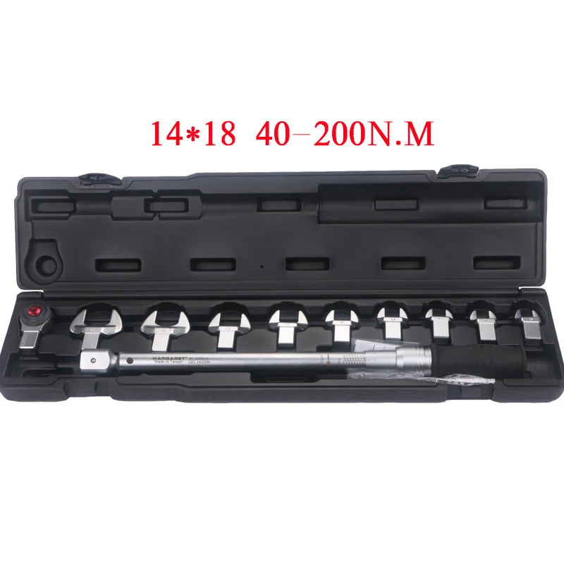 40-200NM High Precision Torque Wrench Set Preset Professional Mechanical Hand Tools Excellent Quality Durable