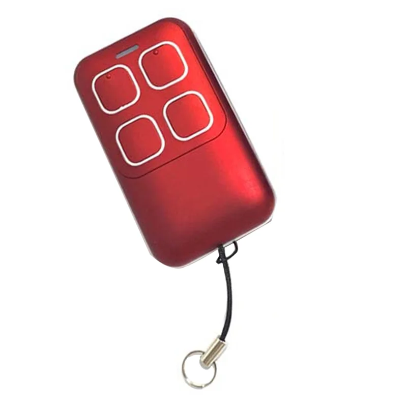 Universal 280-868MHZ Garage Door Clone Remote Control 4 Keys Remote Control Copy Electric Gate Remote Controller Red