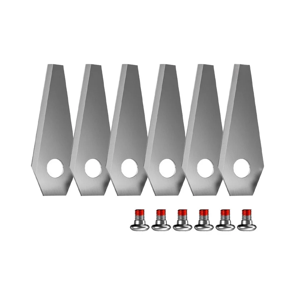 6/12pcs Lawnmower Blade Replacement Blade For Indego1000, And 1200 Series Robotic Mowers Lawnmower Garden Power Tool Accessories