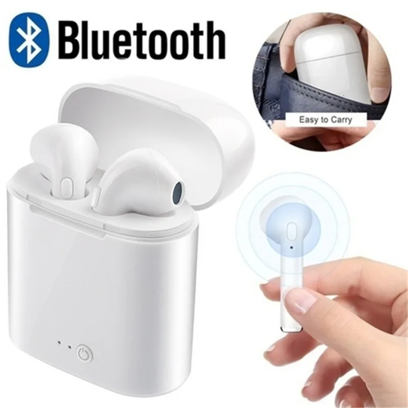 I9s TWS bluetooth headset heavy bass stereo headset with wireless charging storehouse ears bluetooth noise cancelling headphones