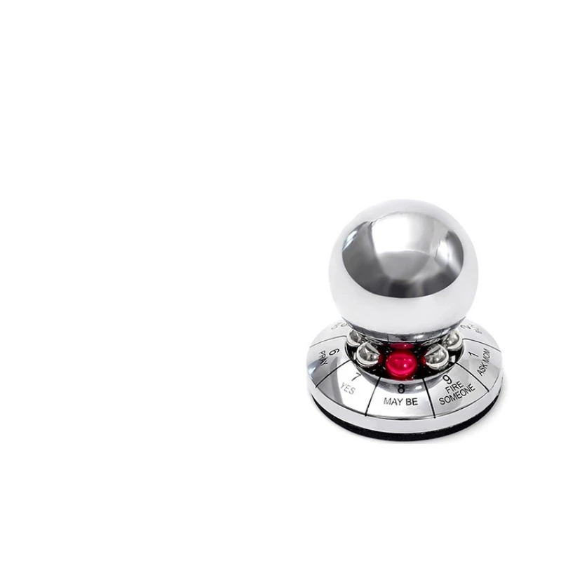 Zinc alloy rotating metal creative spherical ornament, home ornament crafts