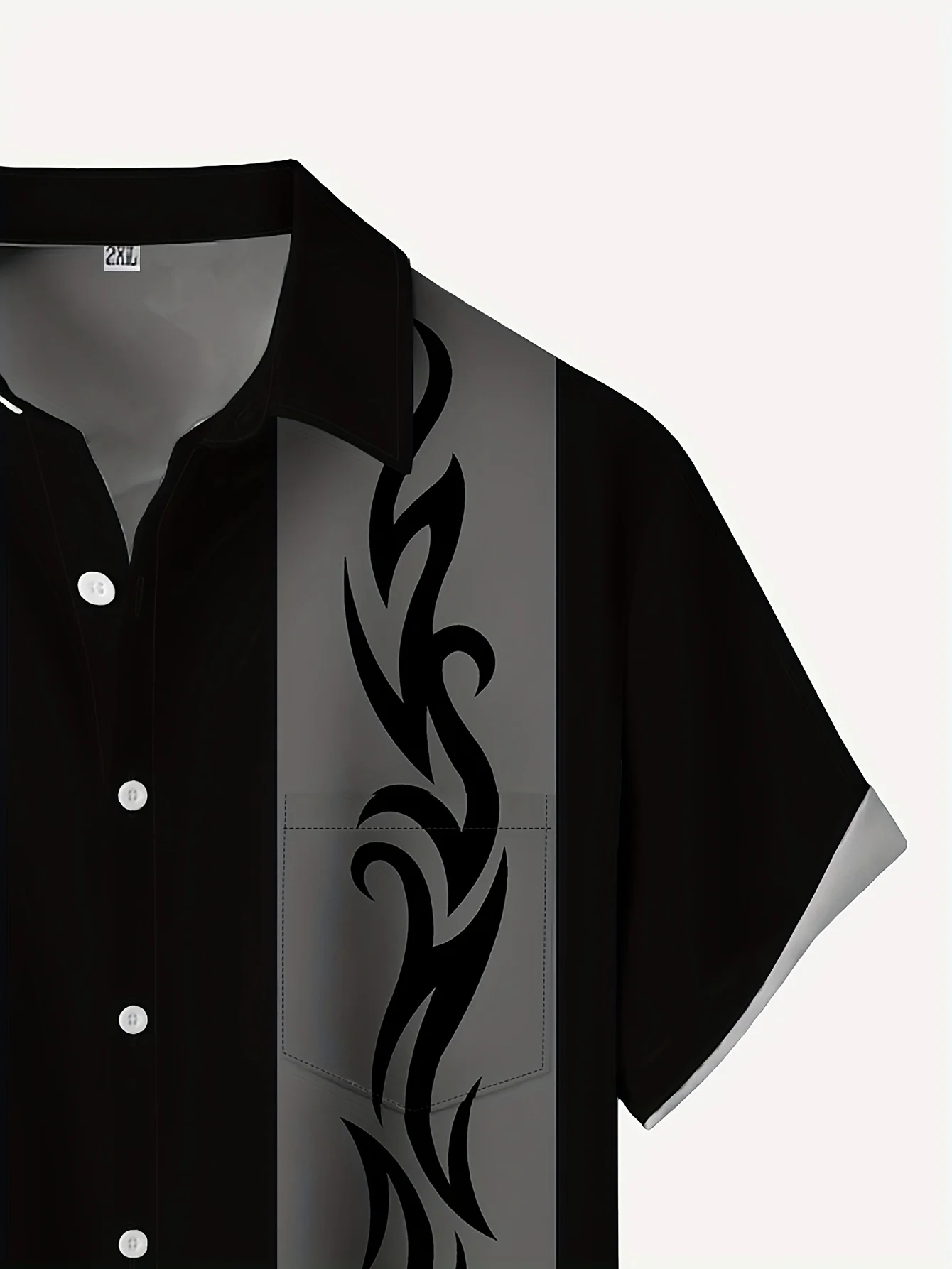 La nueva camisa de manga corta para hombre para el verano de 2025, presenta una impresión casual, cómoda y suave con estampado 3D.