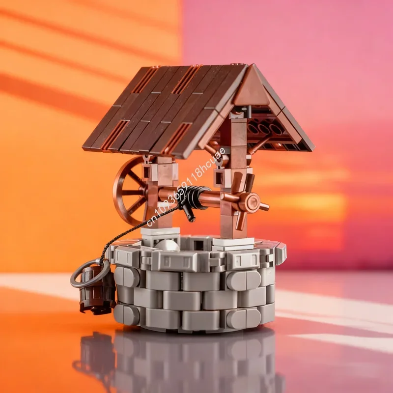 

228pcs MOC Medieval Well Castleed Model Building blocks Construction Assemble DIY Christmas gifts idea Brick toys Kids Birthday