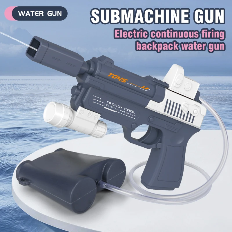 Water Gun Automatic Electric Water Spray Summer Swimming Party Outdoor Game Toys for Boys Girls Children Birthday Gifts Kids Toy